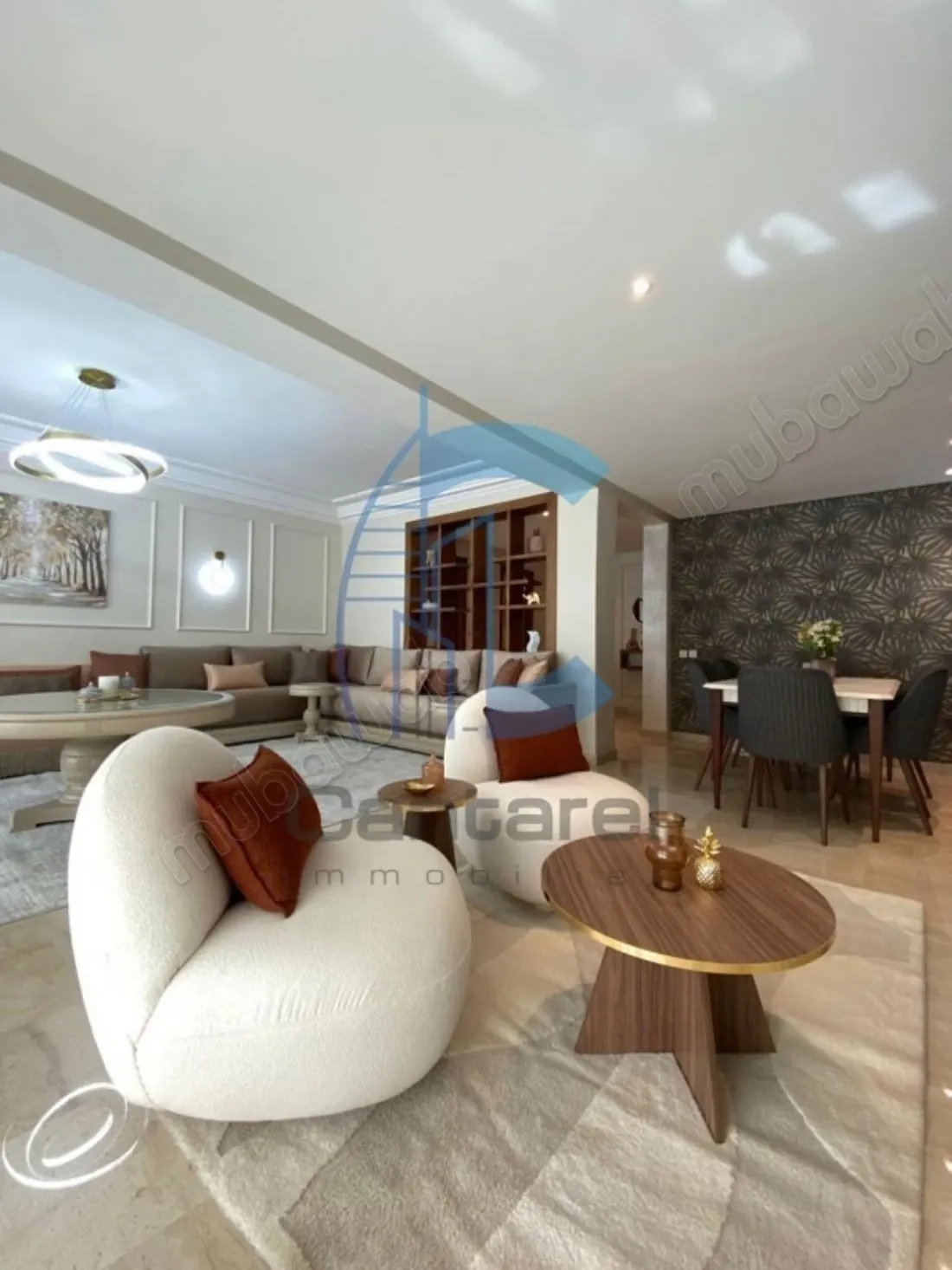 Magnifique appt meublé de standing racine - الدار البيضاء (2)