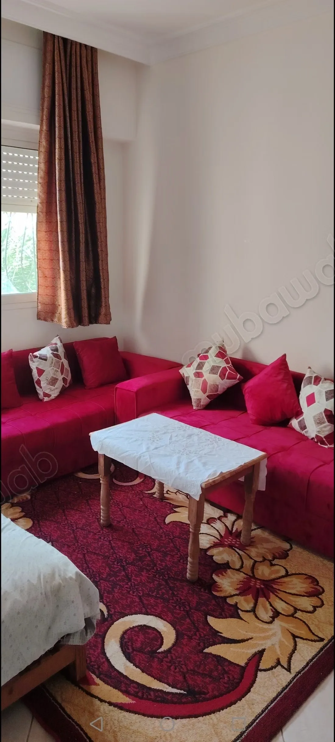 Location d'un appartement à Wifak. 
Surface totale 70 m². 
A... - تمارة