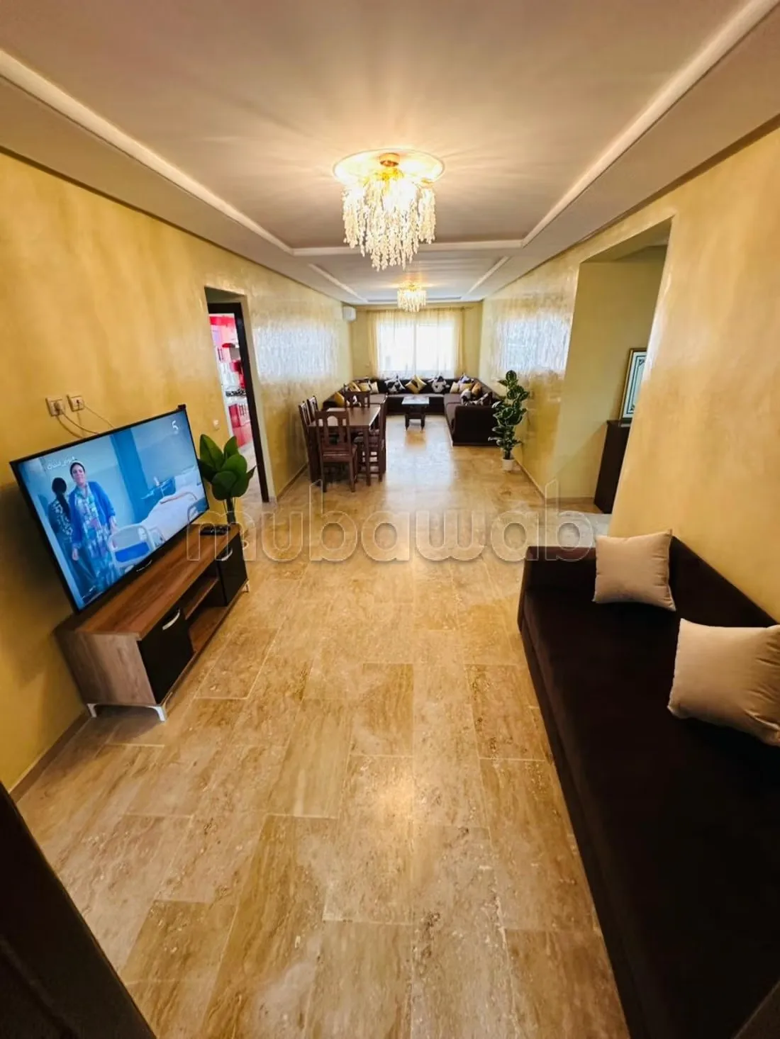 Élégant Appartement 2 Chambres au Centre de Tanger - طنجة