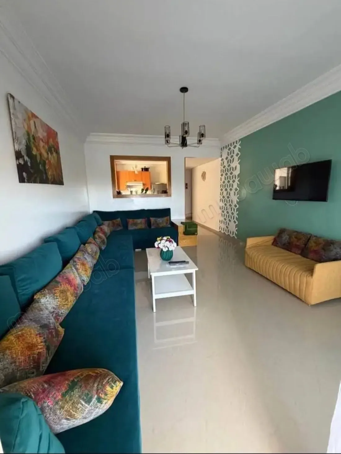 Location appartement à mar’a 
golf assilah - أصيلة (3)