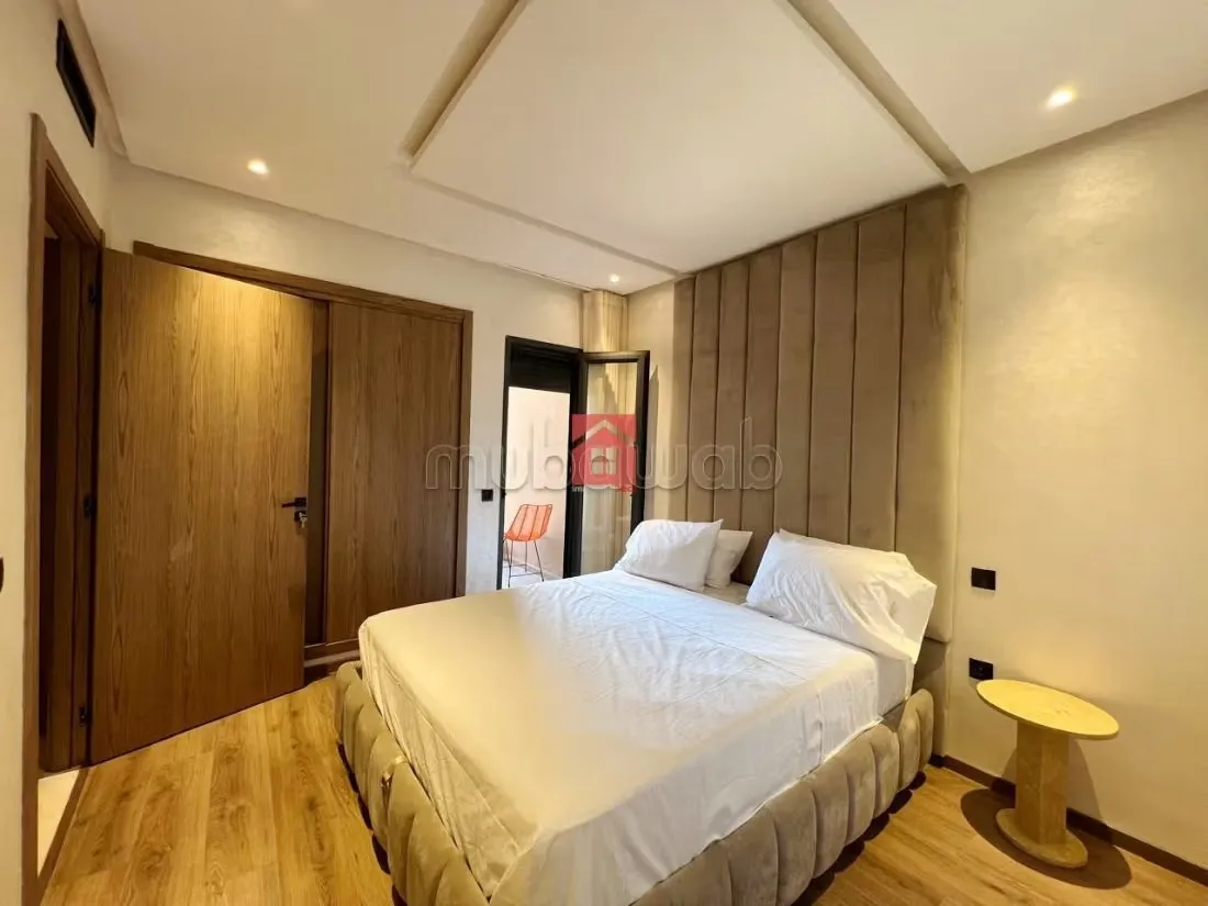 Luxe et Chic Apprt avec Balcon, Piscine et Wifi à Gueliz - مراكش (2)