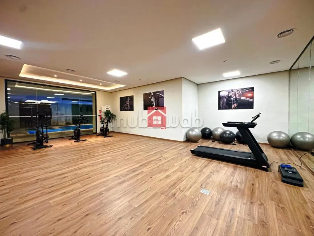 Luxe et Chic Apprt avec Balcon, Piscine et Wifi à Gueliz - مراكش (3)