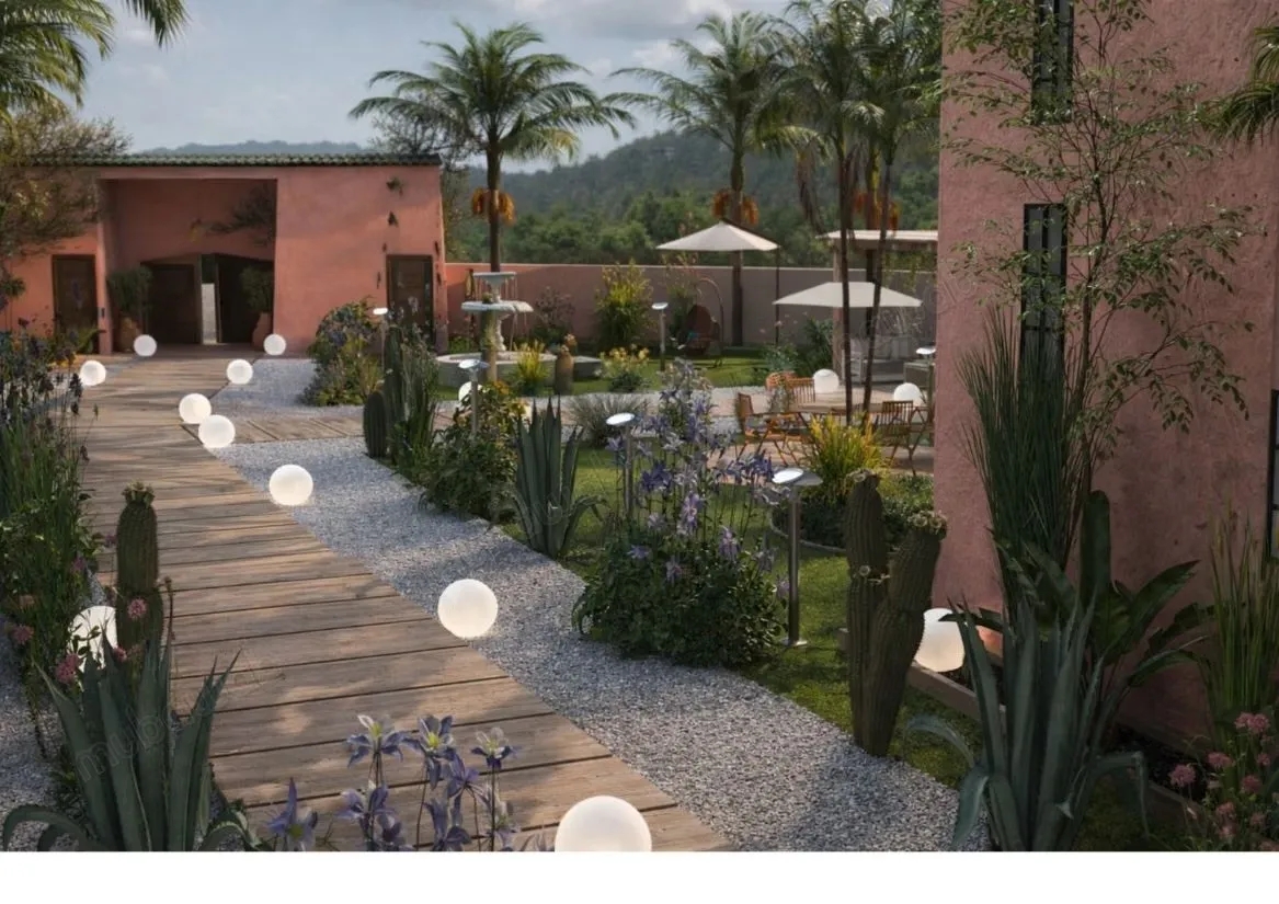 Villa semi fini vu sur l'atlas.
Surface 1 640 m² - مراكش (2)