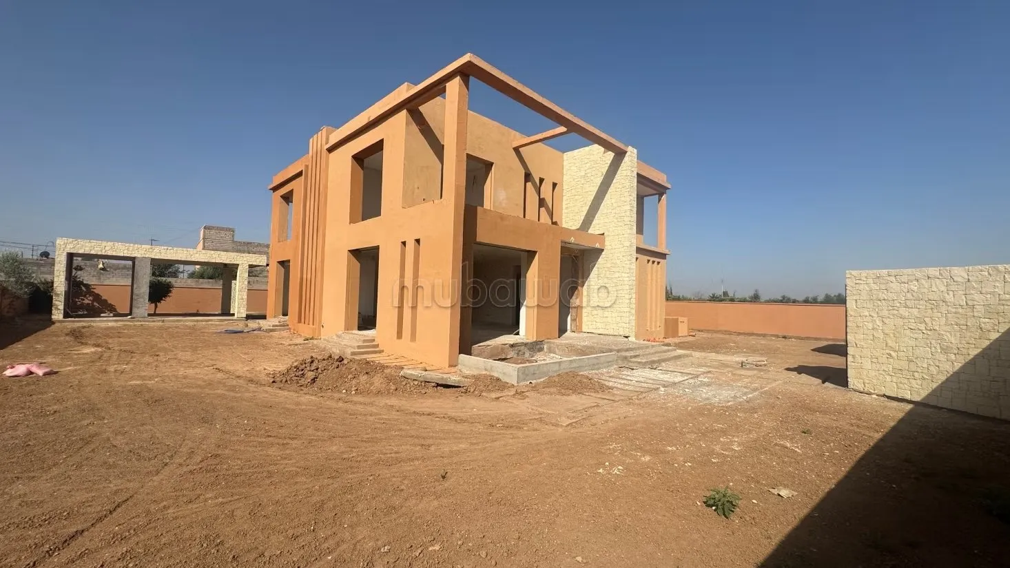 Villa contemporaine en cours de finition Route de Ouazazate - مراكش (2)