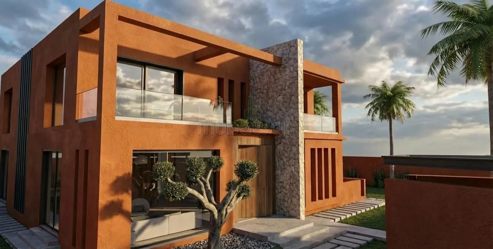 Villa contemporaine en cours de finition Route de Ouazazate - مراكش