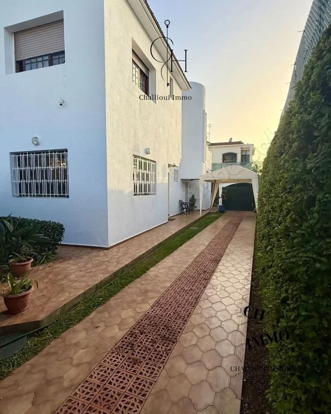 Vente villa dans un quartier calme - الرباط