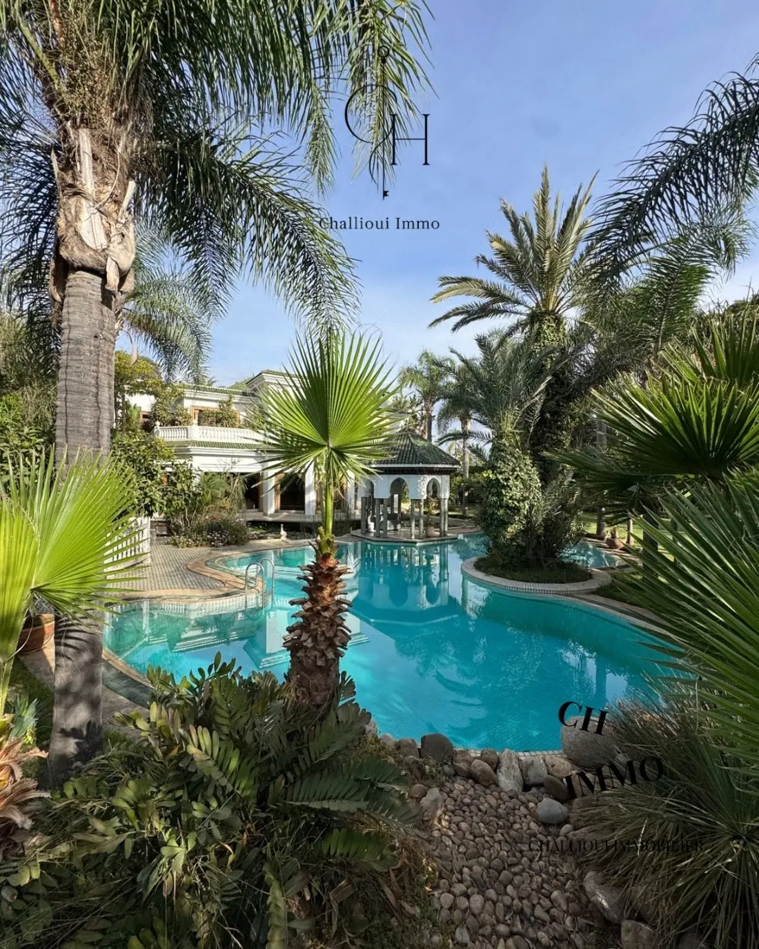 Vente villa luxueuse à l’orangeraie - الرباط