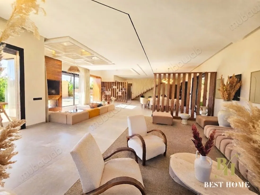 Villa vue Atlas, emplacement privilégié à vendre - مراكش (3)