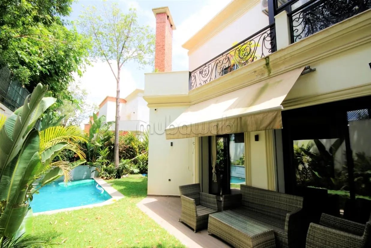 Luxe calif vend villa 5 ch moderne neuve piscine - الدار البيضاء
