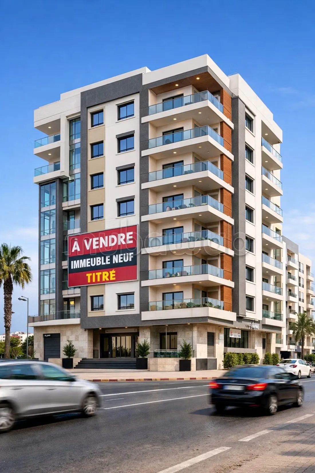 Immeuble neuf avec ascenseur à vendre sur axe principal Titr - طنجة