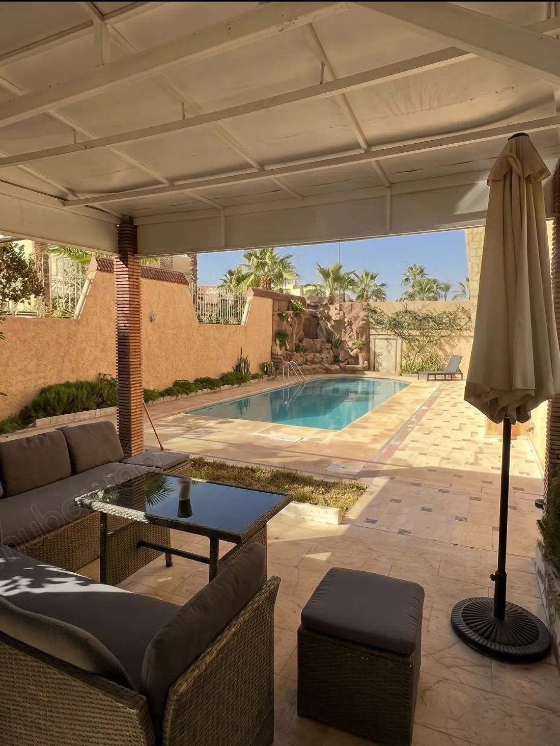 Belle villa avec piscine LLD 
Rte de Casa - مراكش