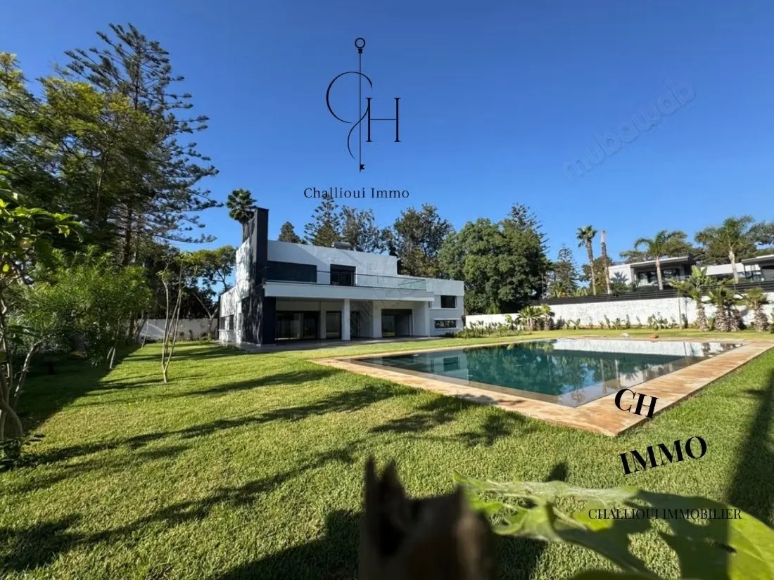 Location villa moderne - الرباط (2)