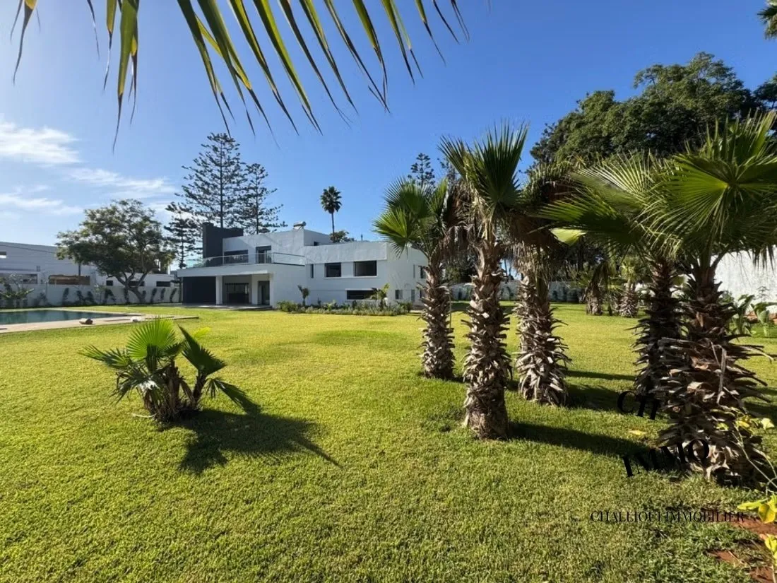 Location villa moderne - الرباط (3)