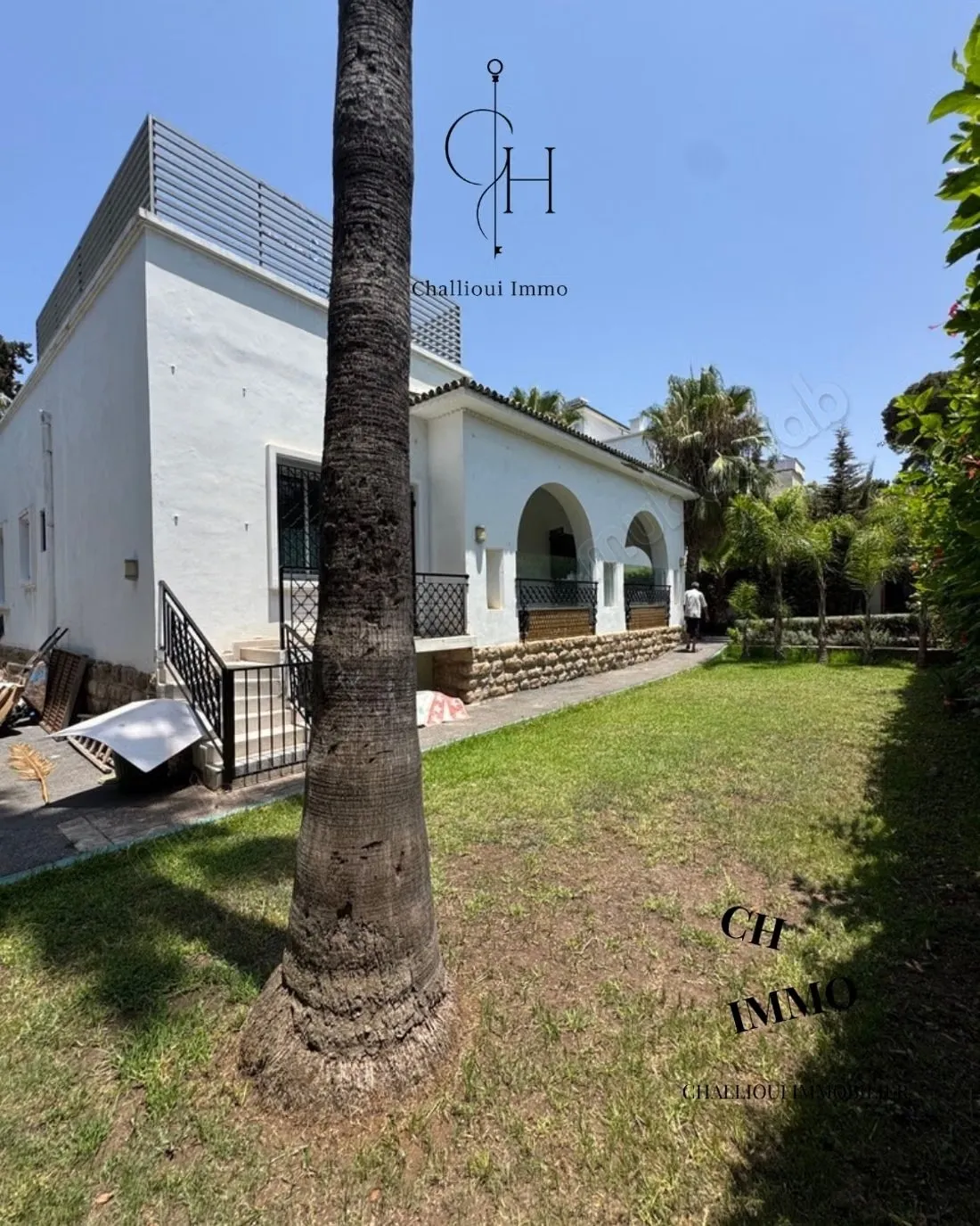 Location villa pour usage professionnel - الرباط