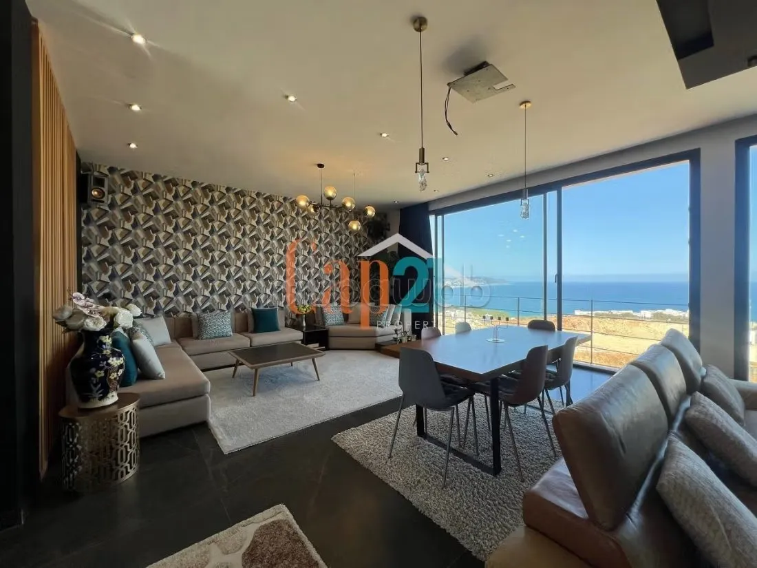 Villa vue panoramique avec piscine vue mer à louer - طنجة