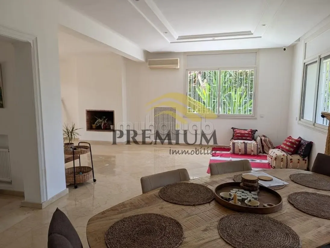 Belle villa à louer quarteir pinede avec - الرباط (3)