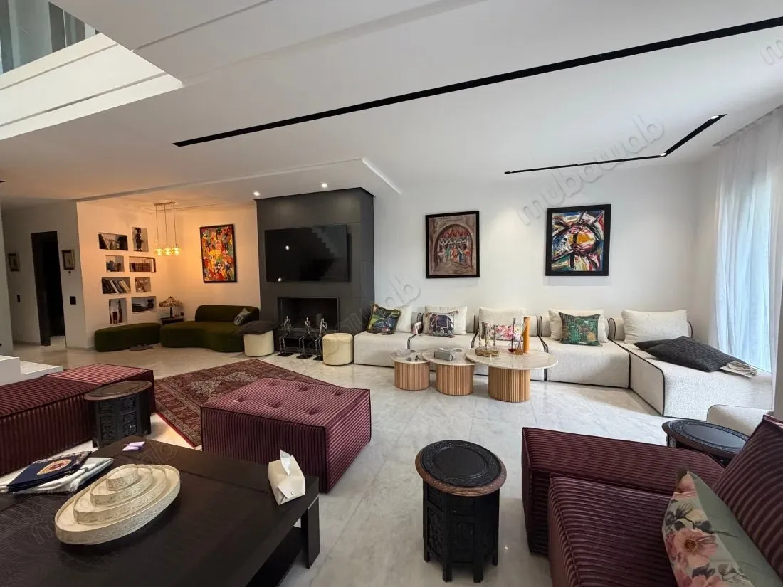 Villa de luxe à louer meublé à Dar Bouazza - دار بوعزة
