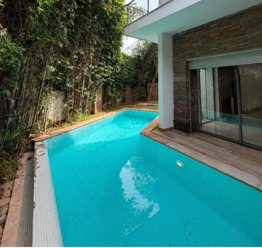 Location villa de luxe à Ain Diab. 4 chambres. Climatisation... - الدار البيضاء