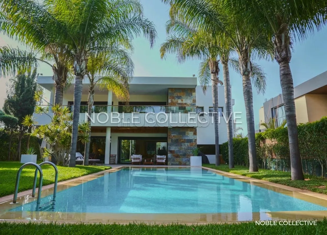 Villa De Maître À Louer Californie - الدار البيضاء (2)