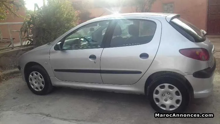 Vend peugeot 206 - مراكش
