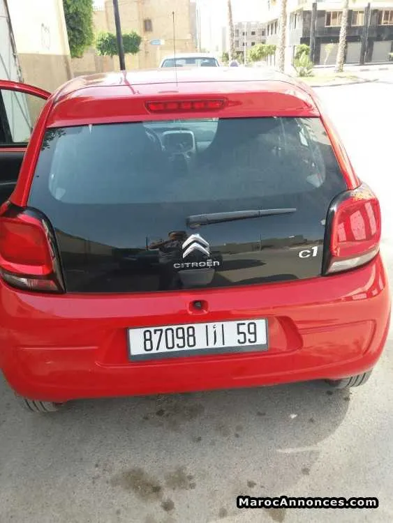 Vente citroën c1 modèle 2017 - الناظور