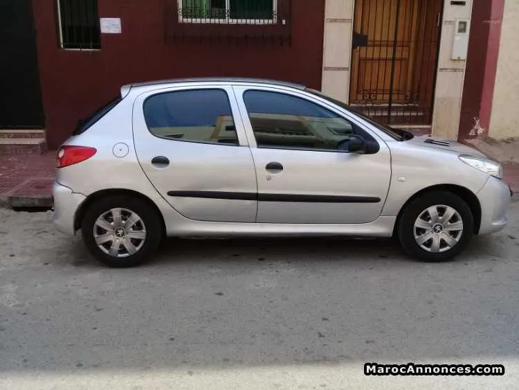 Peugeot 206 plus essence 2012 - الرباط (3)
