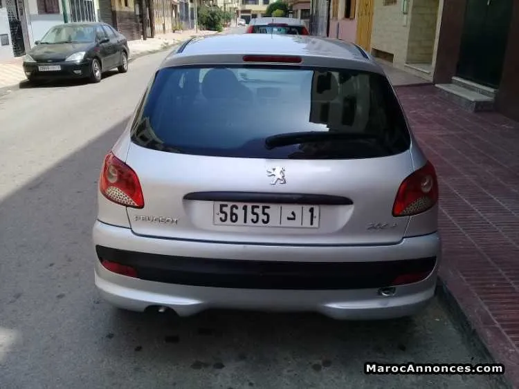 Peugeot 206 plus essence 2012 - الرباط (2)