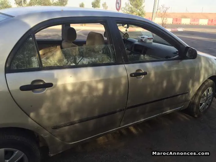 Toyota corolla diesel -2002 - الرباط (3)