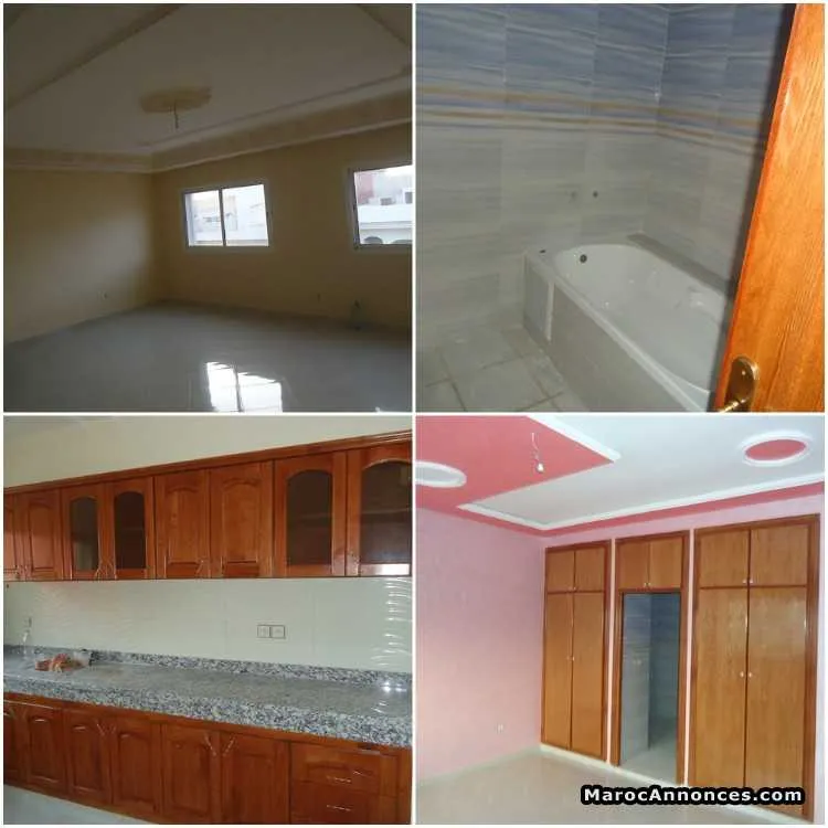 Haut villa 137m2 quartier al boustane el jadida - الجديدة (2)