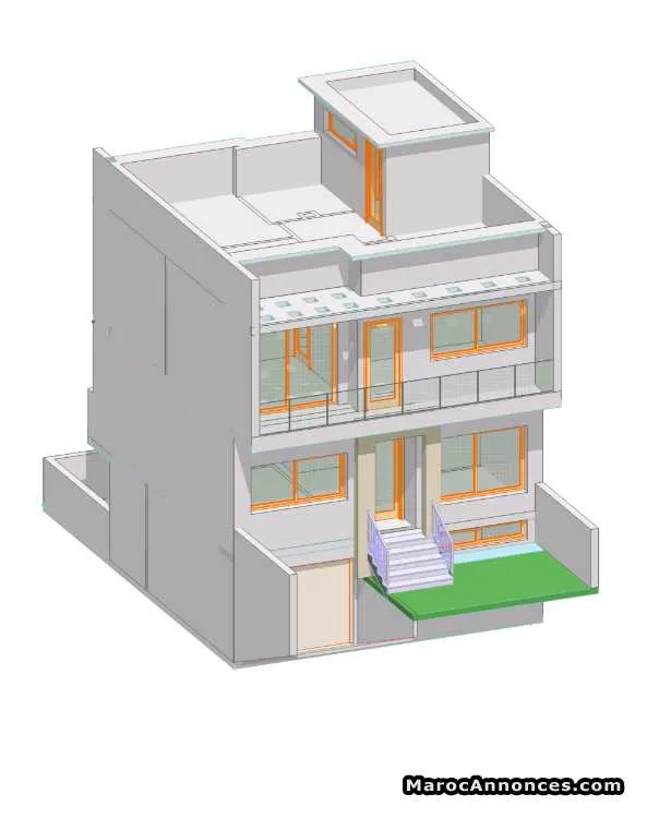 Terrain  lot de villa - القنيطرة