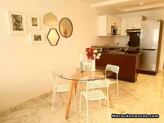 Studio neuf meublé de 65 m² gauthier - الدار البيضاء (3)