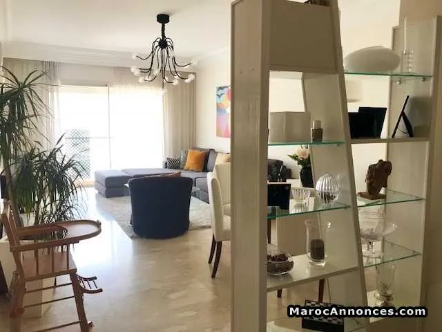 Appartement 107m² à louer (vide), maârif extension - الدار البيضاء (3)