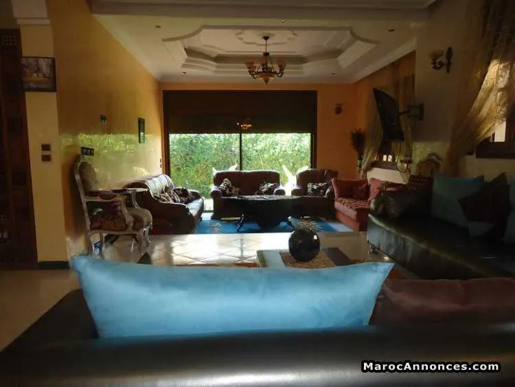 Villa meublé de 400m² a louer à hay riad - الرباط (3)