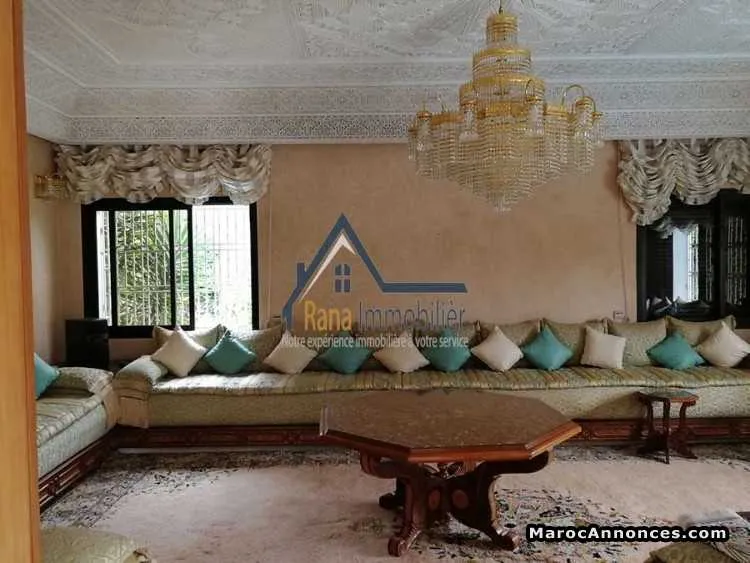 Villa de 1000m² meublée à louer à souissi - الرباط (3)