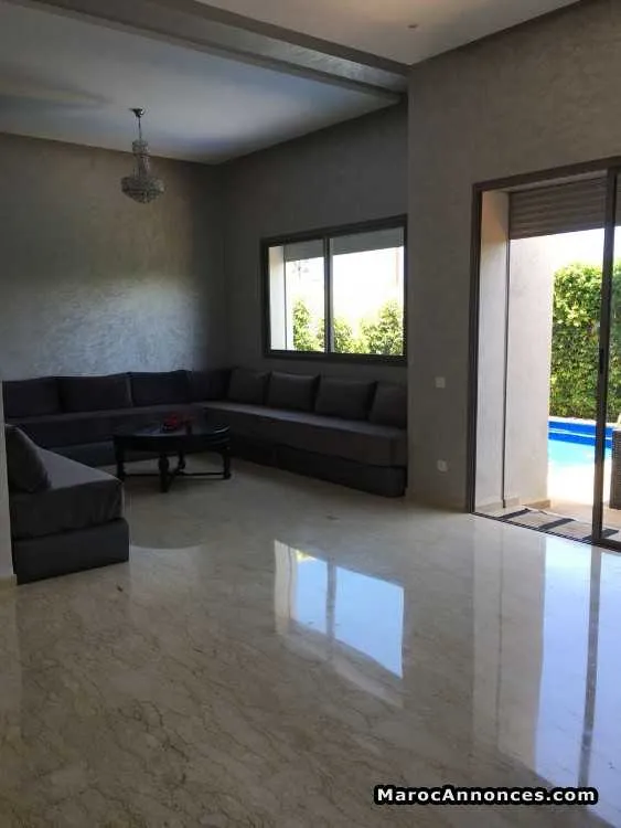 Villa à louer à dar bouazza - الدار البيضاء