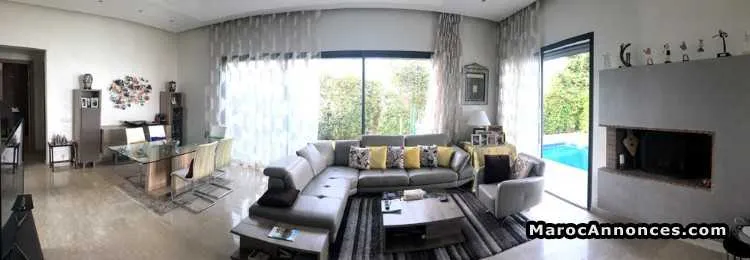 Villa à louer à dar bouazza - الدار البيضاء (2)