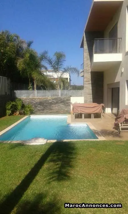 Villa à louer à dar bouazza - الدار البيضاء