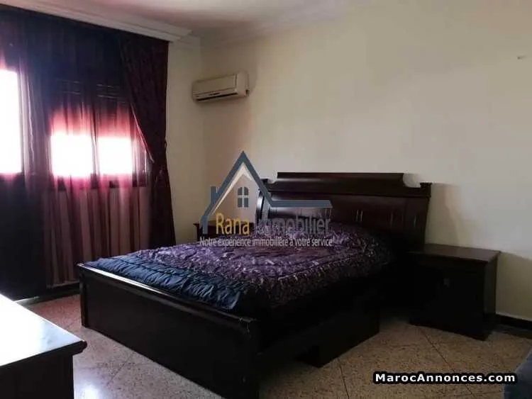 Villa   meublée 1000m2 à hay riad - الرباط (2)