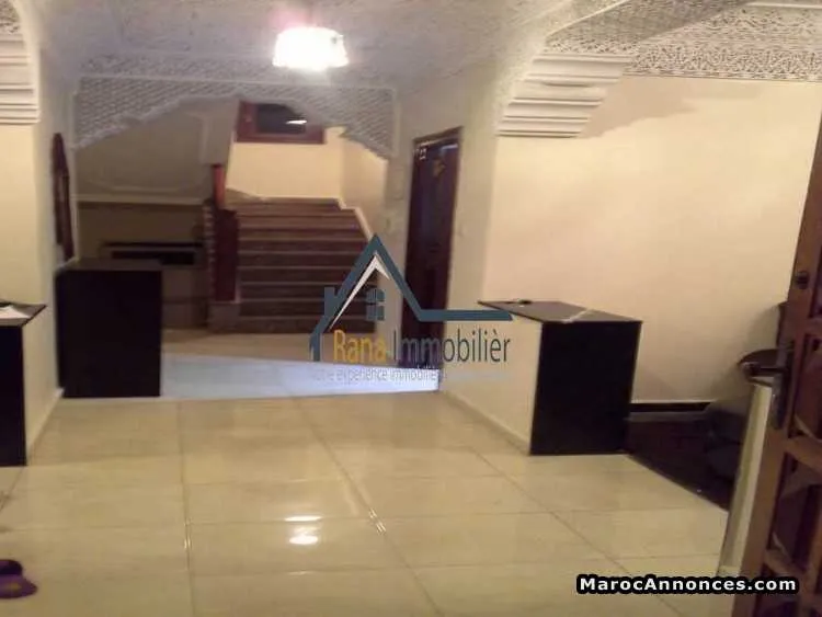 Location villa neuve meublée de 400m² à hay riad - الرباط