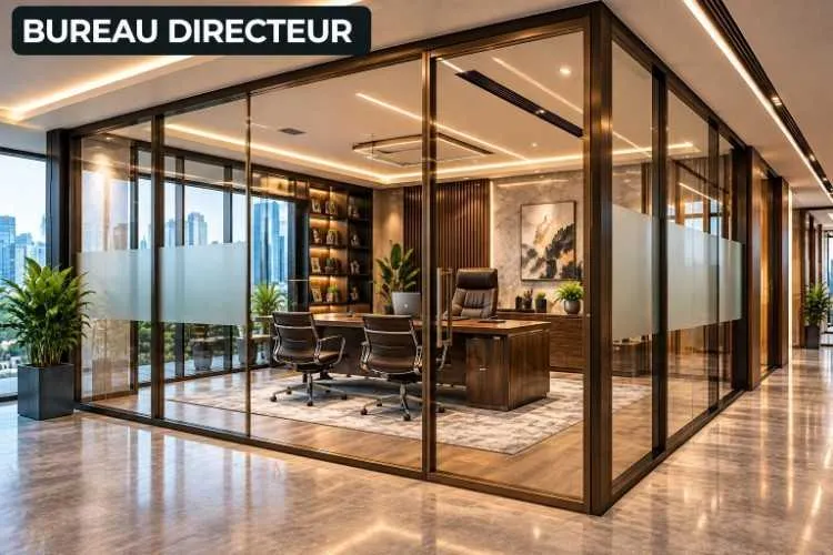 Cloisons aluminium vitrees sur mesure casablanca - الدار البيضاء (2)