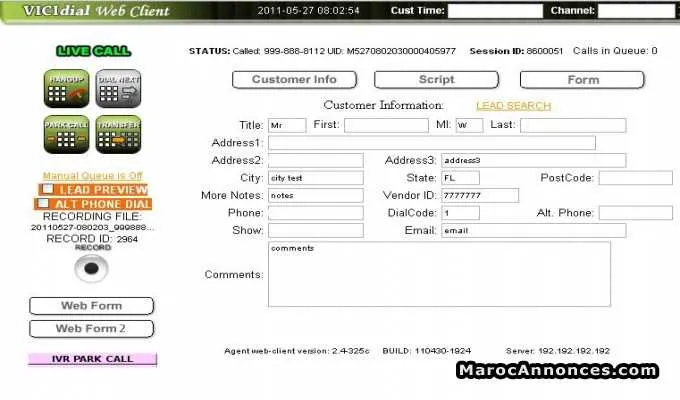 Installation & mainenance crm goautodial - الدار البيضاء