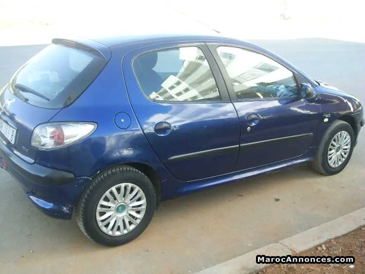 Peugeot 206 diesel - الدار البيضاء (3)