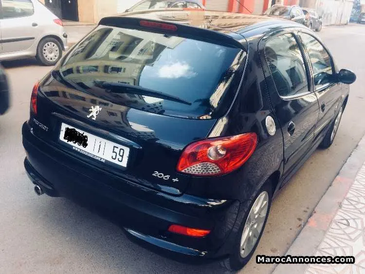 Peugeot 206+ essence - القنيطرة (3)