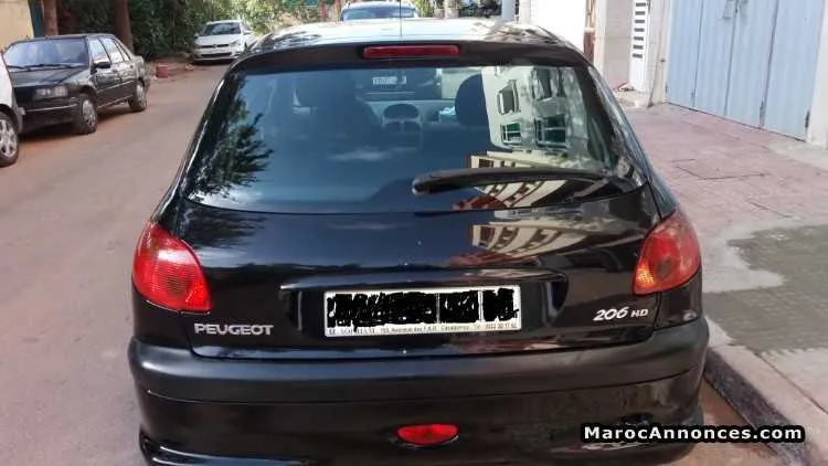 Peugeot 206 - الدار البيضاء (3)
