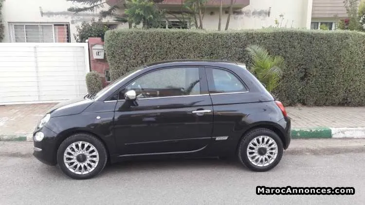 Fiat 500 ess tt opt louge boîte man toit panor - الدار البيضاء (3)