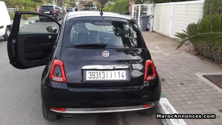 Fiat 500 ess tt opt louge boîte man toit panor - الدار البيضاء (2)