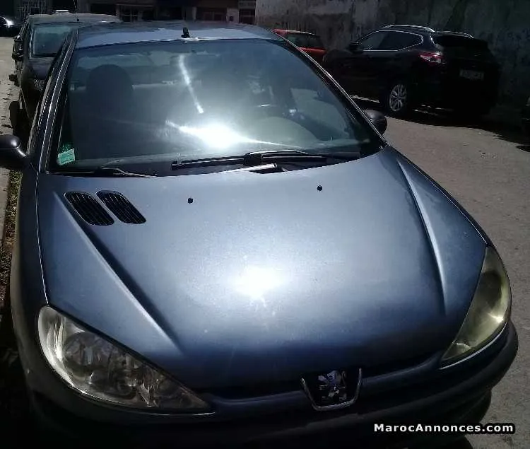 Vente voiture peugeot 206 - الدار البيضاء (2)