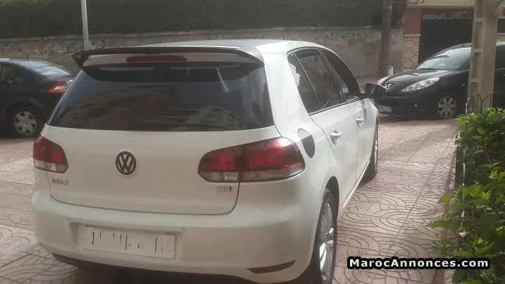 Vw golf 6   diesel - الدار البيضاء (3)