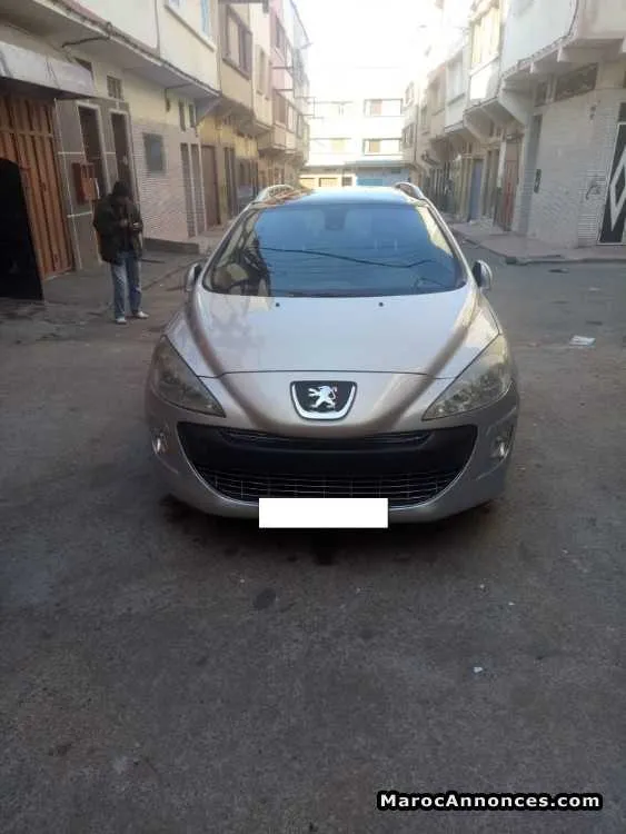 Peugeot 308 sw diesel -2009 - الدار البيضاء (2)