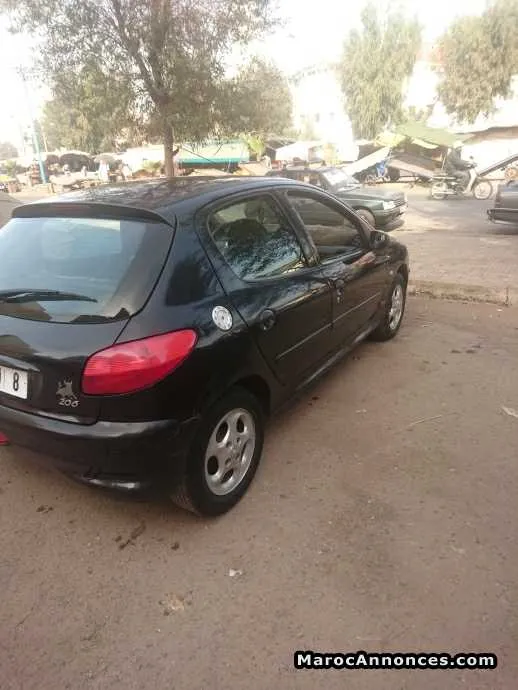 Peugeot 206 diesel - الدار البيضاء (2)